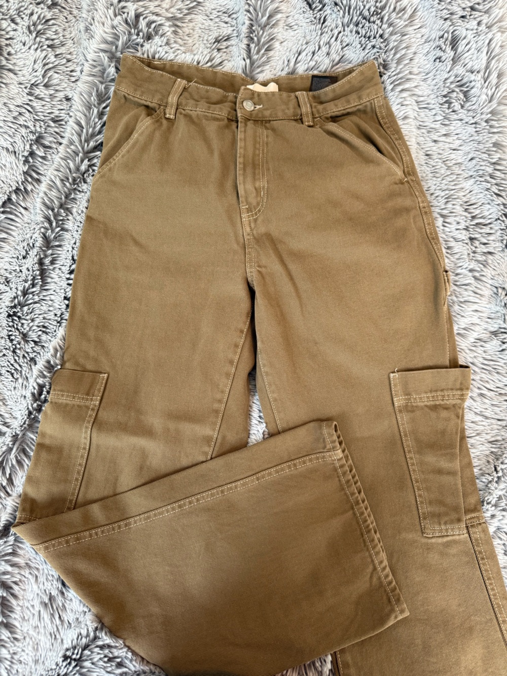 H&M Wide Leg Cargo Jeans